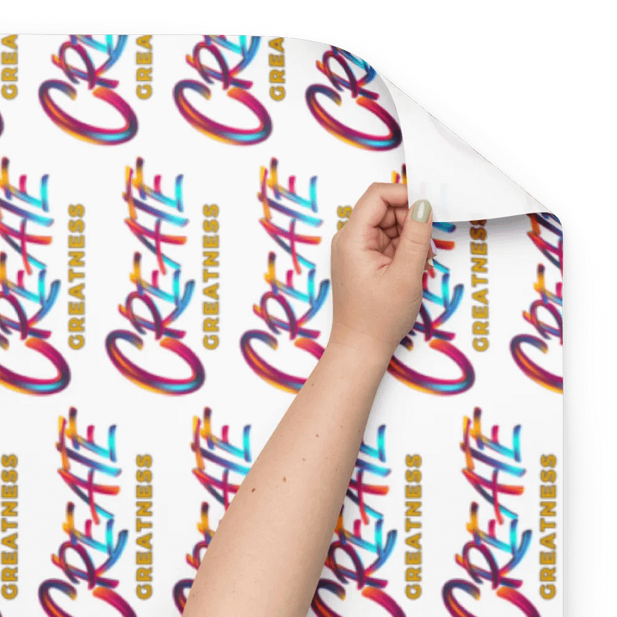 Create Greatness Wrapping Paper Set product image (10)
