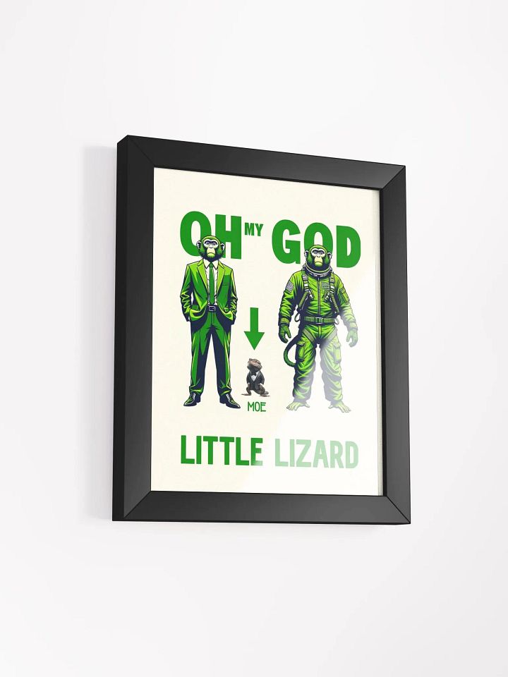 Monkey Astronauts Framed Poster product image (2)