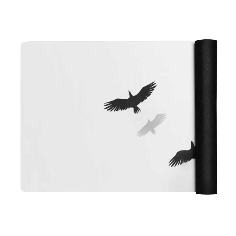 Premium Yoga Featuring Black Birds and Shadows Motif product image (5)