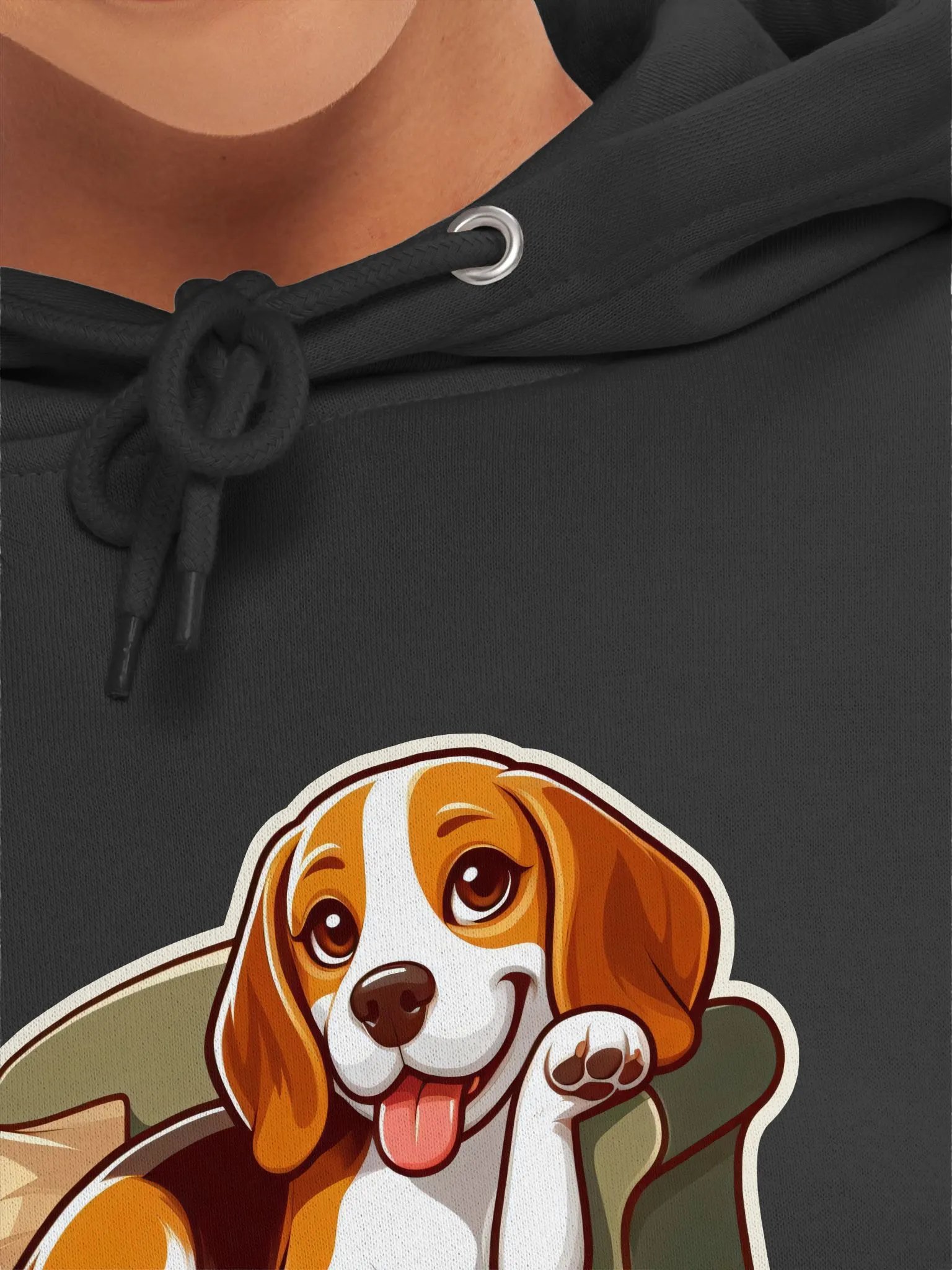Work Hard - Beagle Sofa - Hoodie product image (63)