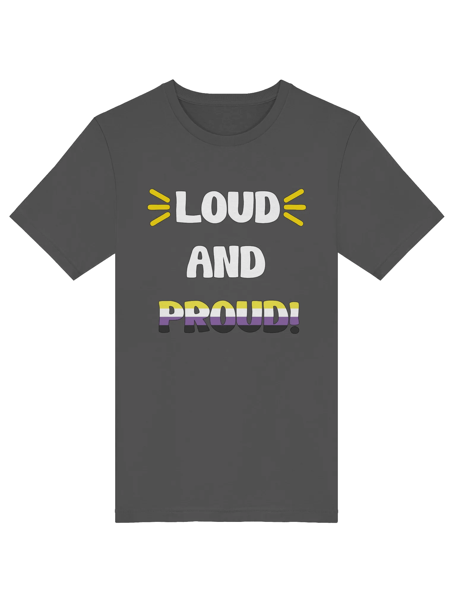 Loud and Proud Nonbinary T-Shirt product image (29)