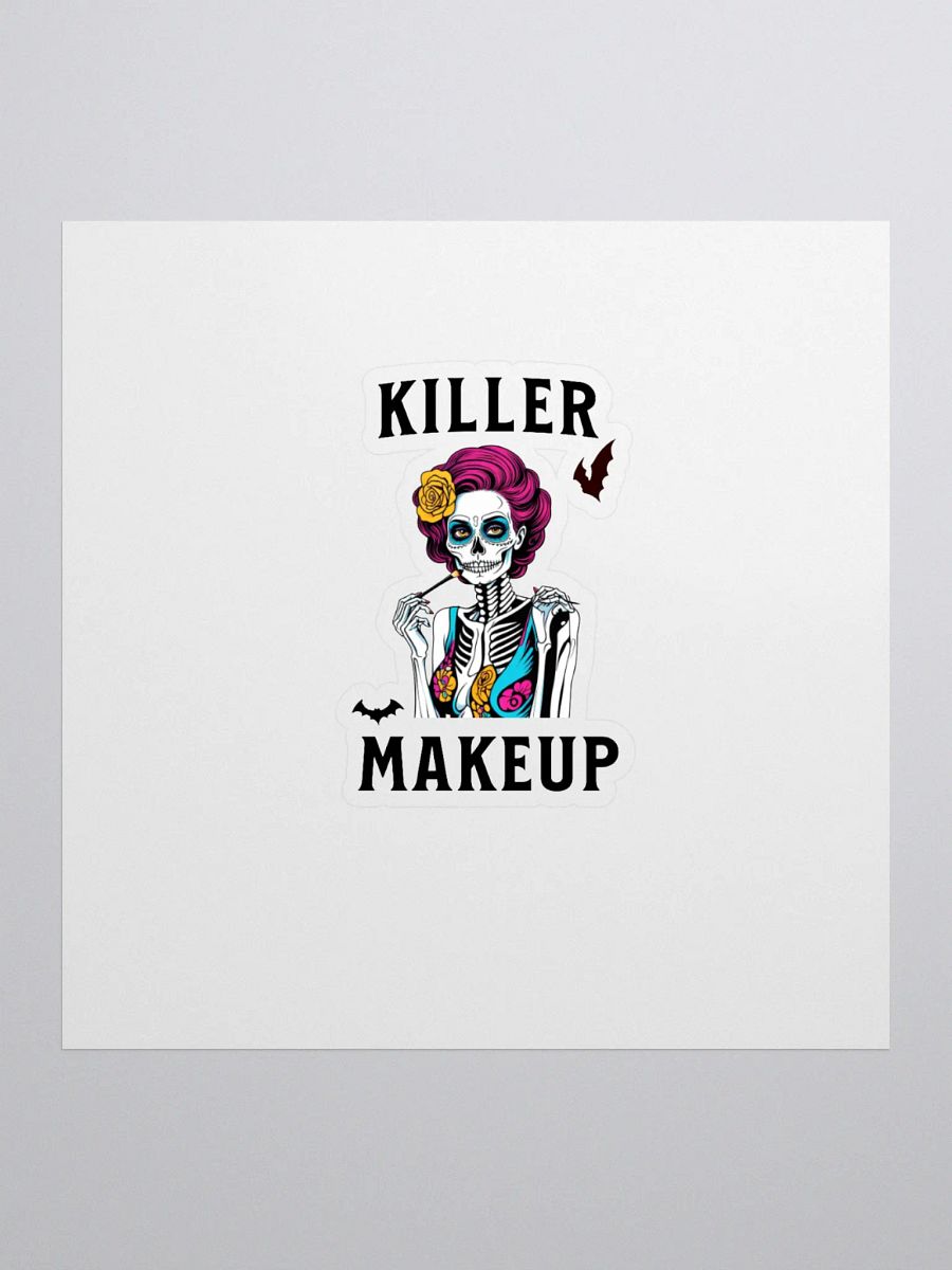 Day of the Dead Femme Fatale Sticker product image (1)