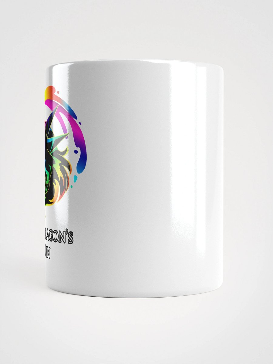 The Dragon's Din Logo Glossy Mug product image (6)
