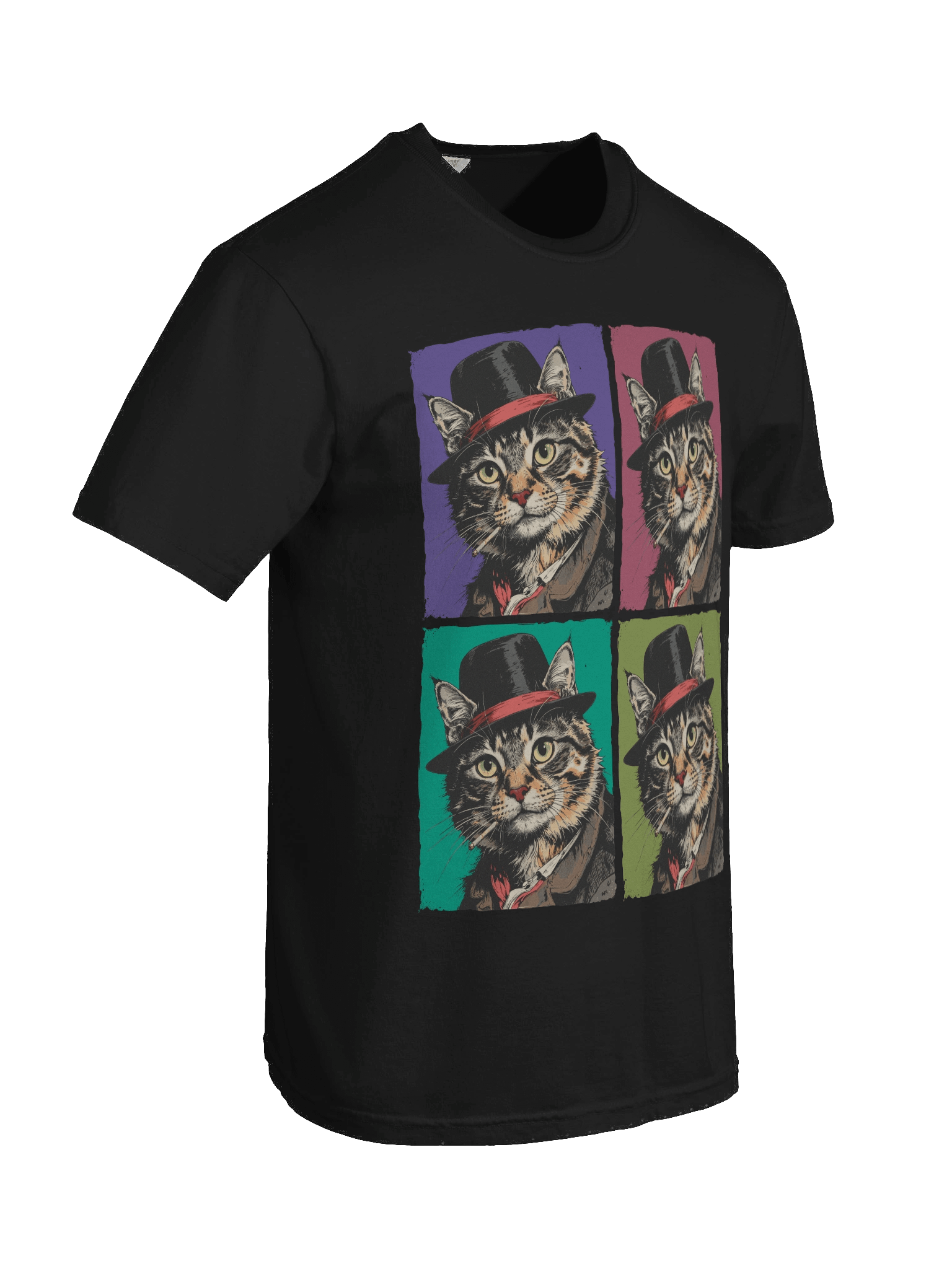 The Smoking Cat Society Heavy Weight T-shirt product image (5)