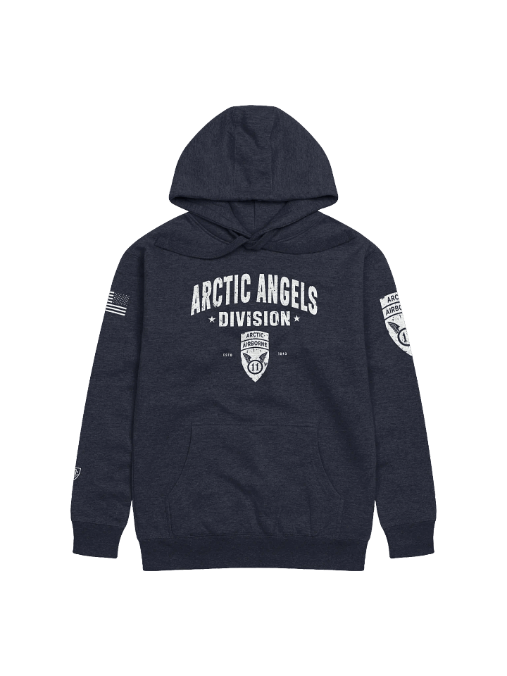 Arctic Angels Division - 11th Airborne Division "Distressed" Hoodie product image (4)