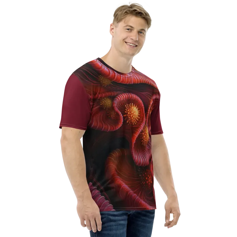 Neural Bloom All-Over Print Tee product image (1)