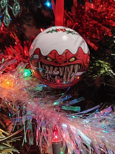 🎄 CHRISTMAS TREE IS UP AND ITS COLORFUL AND MAD 🎄😍💜 #christmastree🎄 #warhammerchristmas #legochristmas