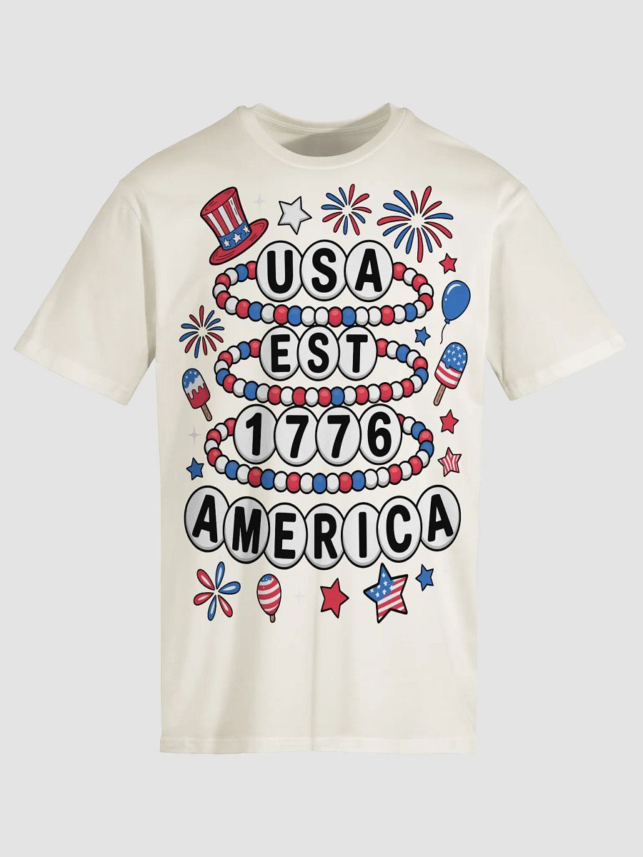 Patriotic Celebration Unisex Tee product image (3)