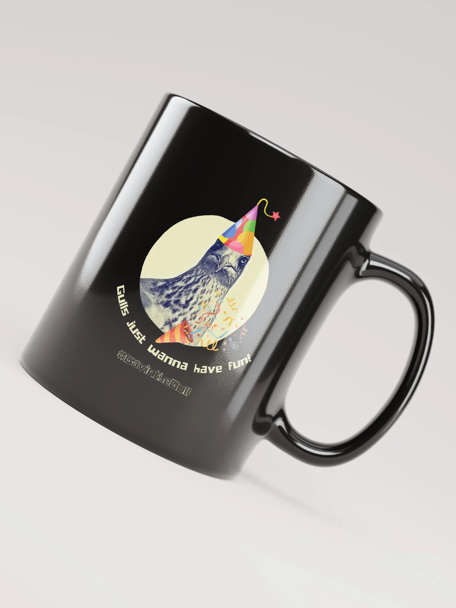 Gavin the Gull mug - Gulls just wanna have fun! product image (8)