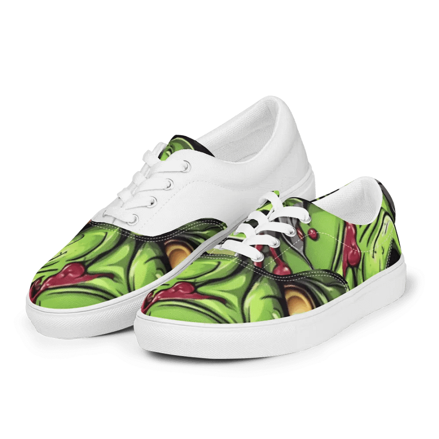 Ghoul Glow Men's Canvas Sneakers product image (8)