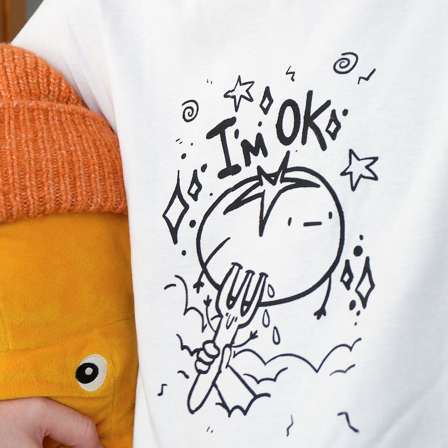 I'M OK T-Shirt White product image (3)