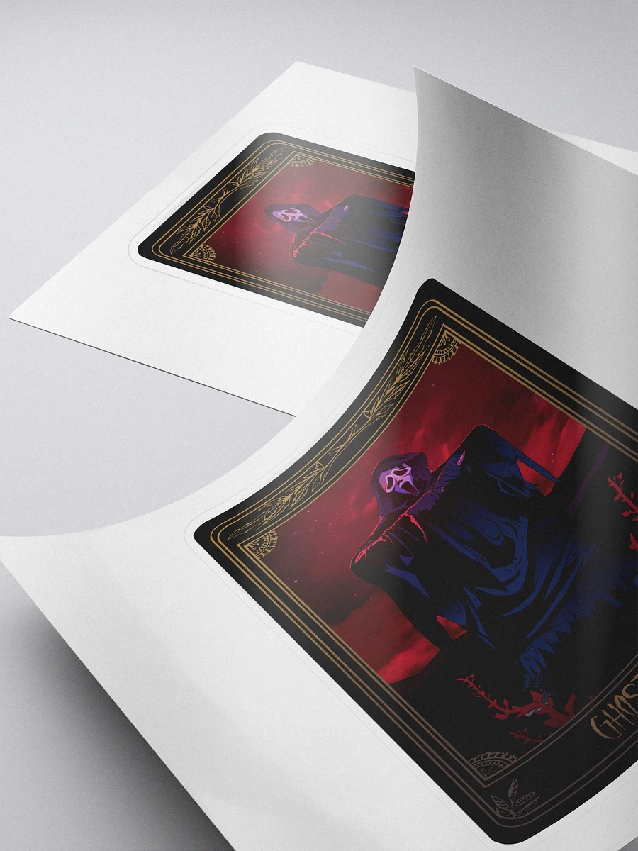 Ghostface Tarot Card Sticker product image (4)