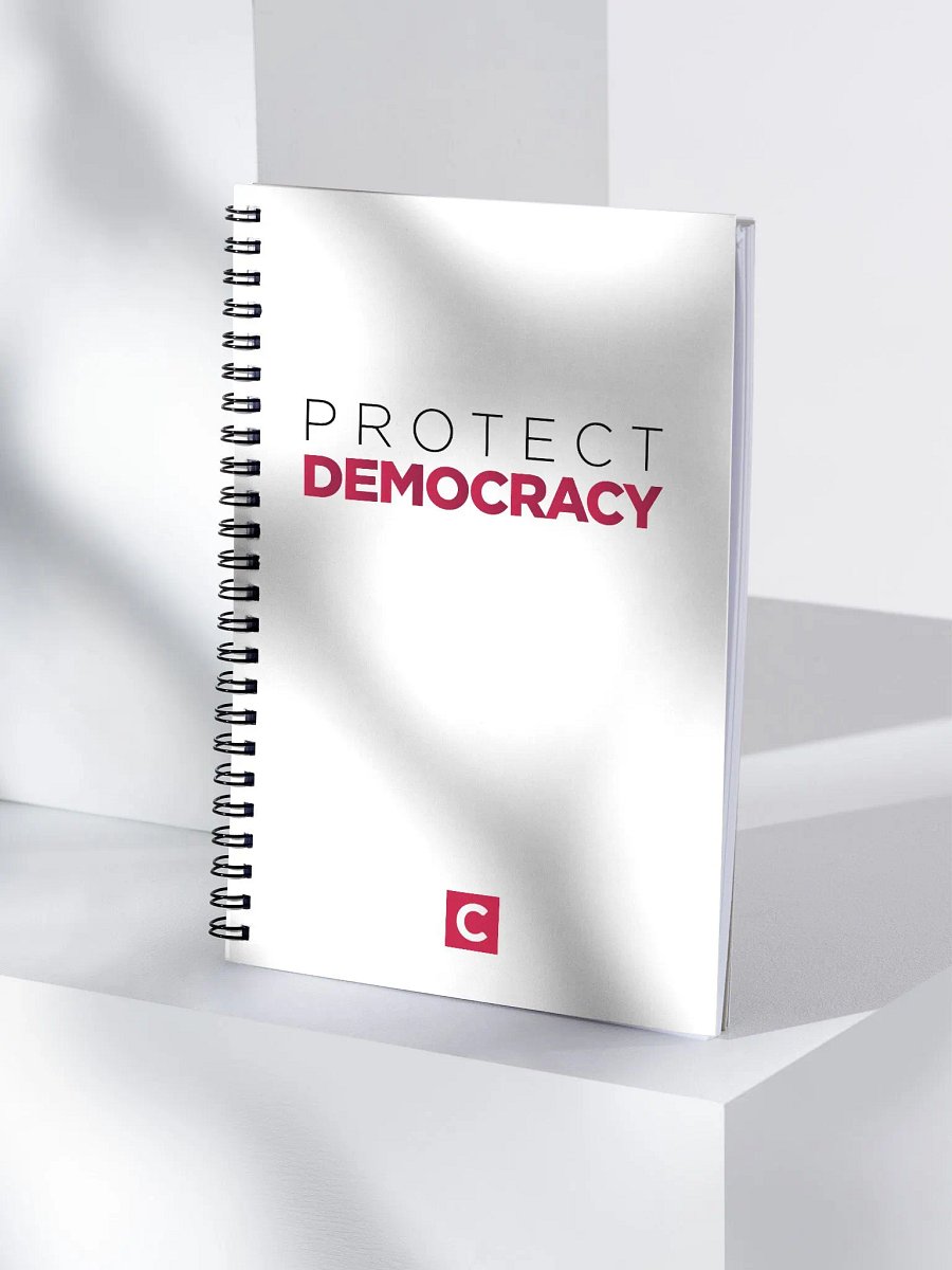 "Protect Democracy" Notebook product image (4)