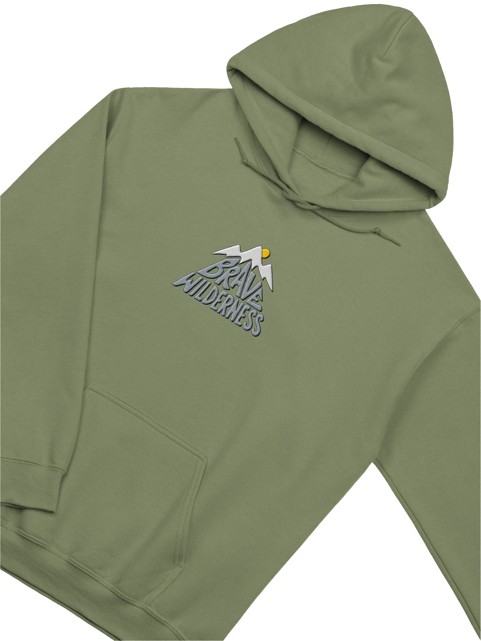 Brave Mountain Embroidered Hoodie product image (1)