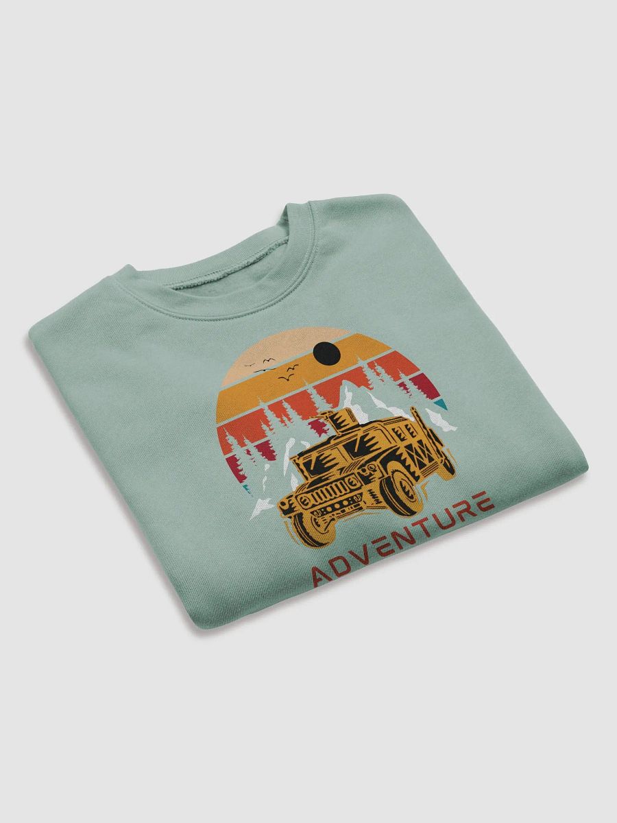 Ladies Cropped Adventure Sweatshirt product image (15)