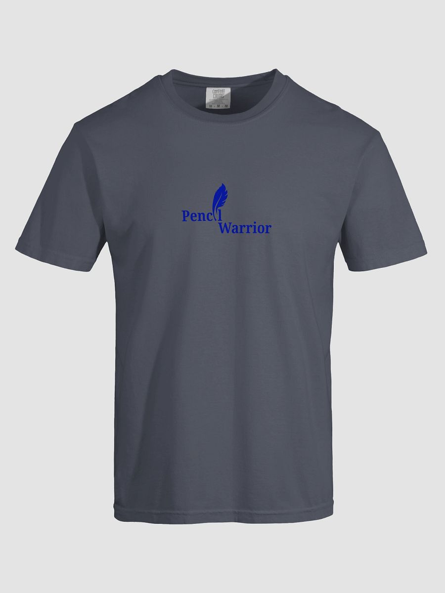 Pencil Warrior Blue Feather T-Shirt product image (5)