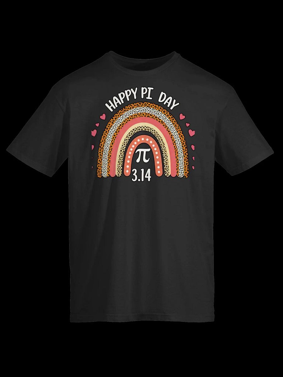Math Lover-Happy Pi Day-Rainbow Pi T-Shirt product image (6)