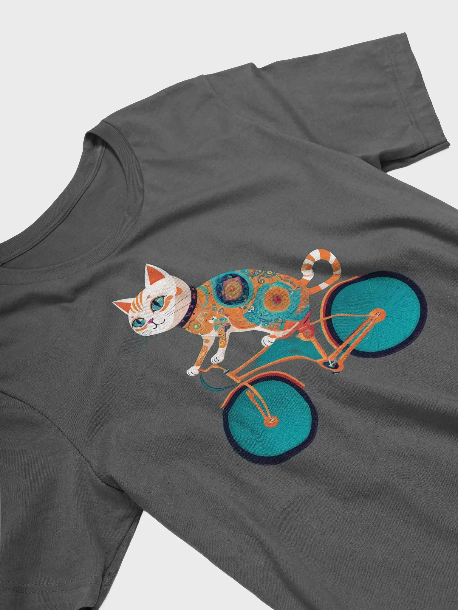 Abstract Cats Riding a bike product image (3)