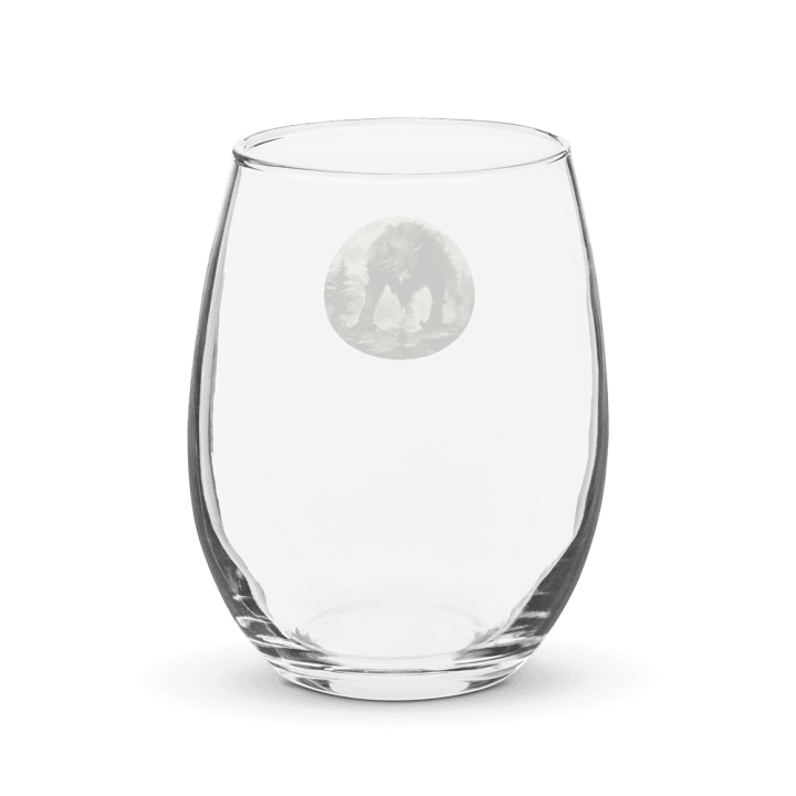 Fenrir - The Monstrous Wolf of Norse Mythology Stemless Water / Wine Glass product image (2)