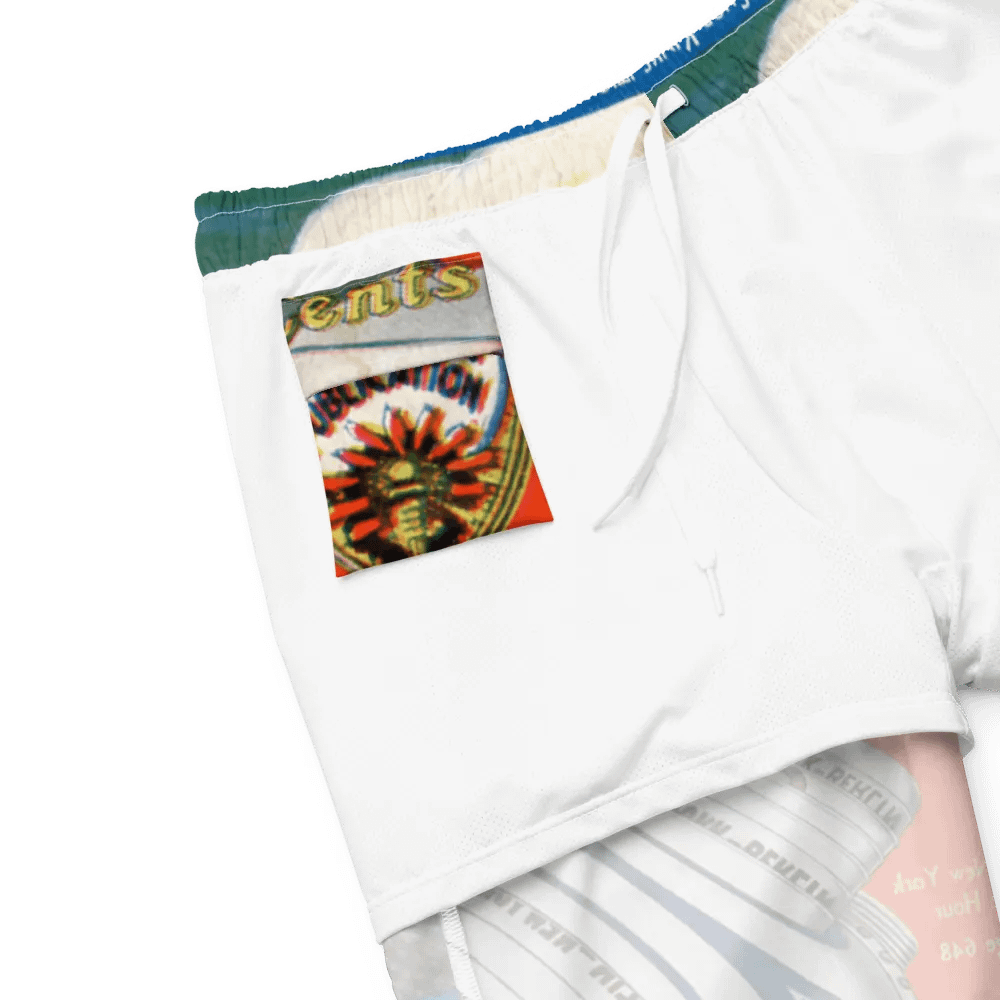 Retro Aero-Mechanics Swim Trunks product image (6)