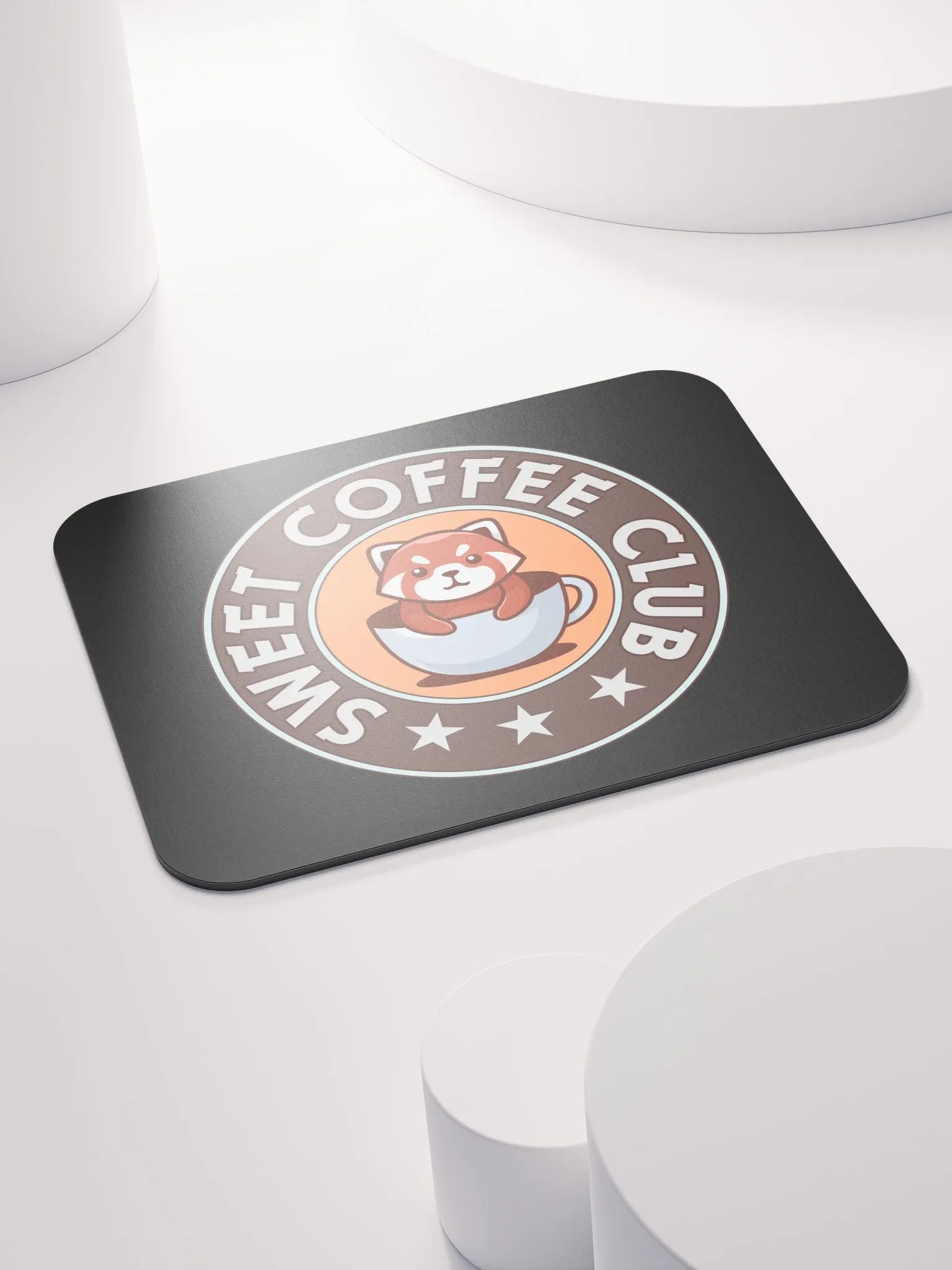 SWEET COFFEE CLUB Red Panda Mouse Pad product image (4)