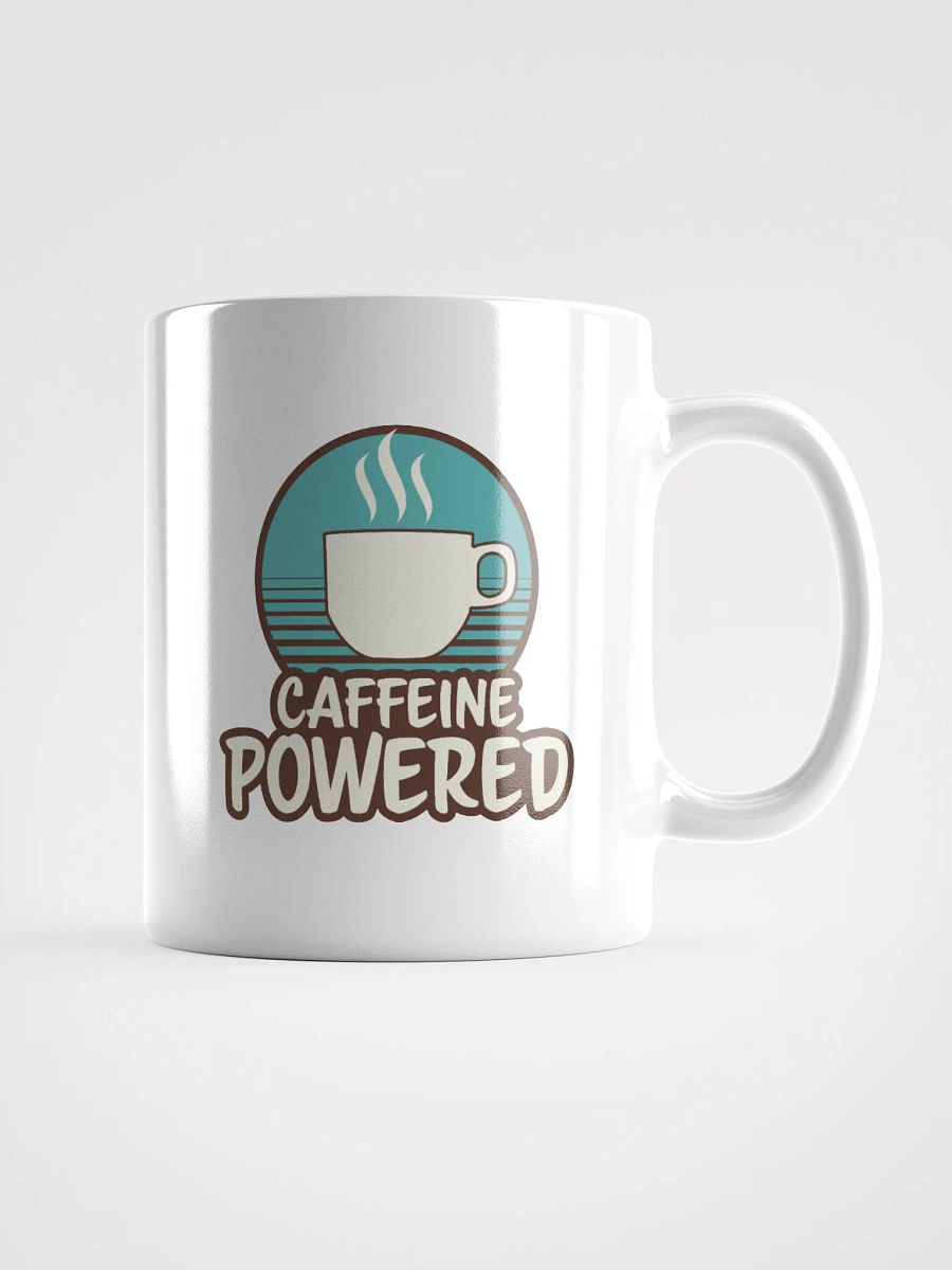 Caffeine Powered Retro Mug product image (1)