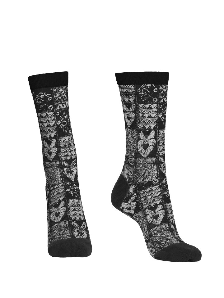 Unity Print Eco-Chic: Recycled Crew Socks product image (2)