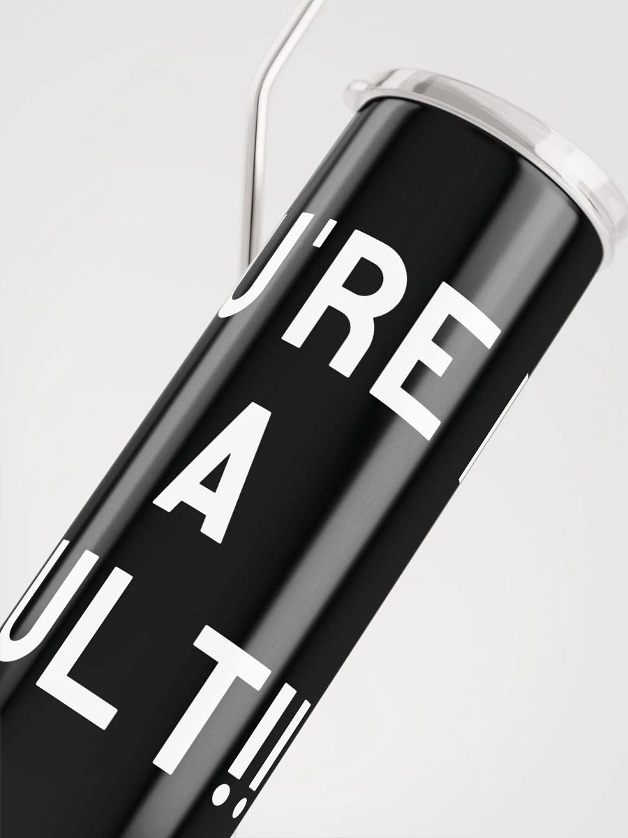 Pris- You're In A Cult -STAINLESS STEEL TUMBLER product image (5)