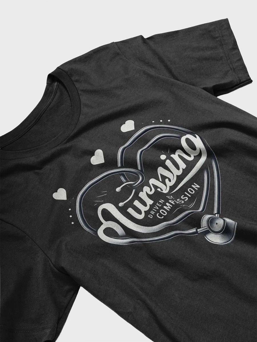 Stethoscope Heart: Nursing Heartbeat Tee product image (26)