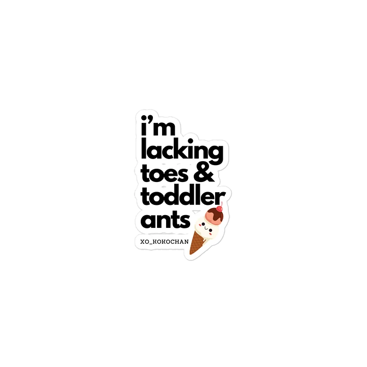 Lacking Toes & Toddler Ants Magnet product image (1)