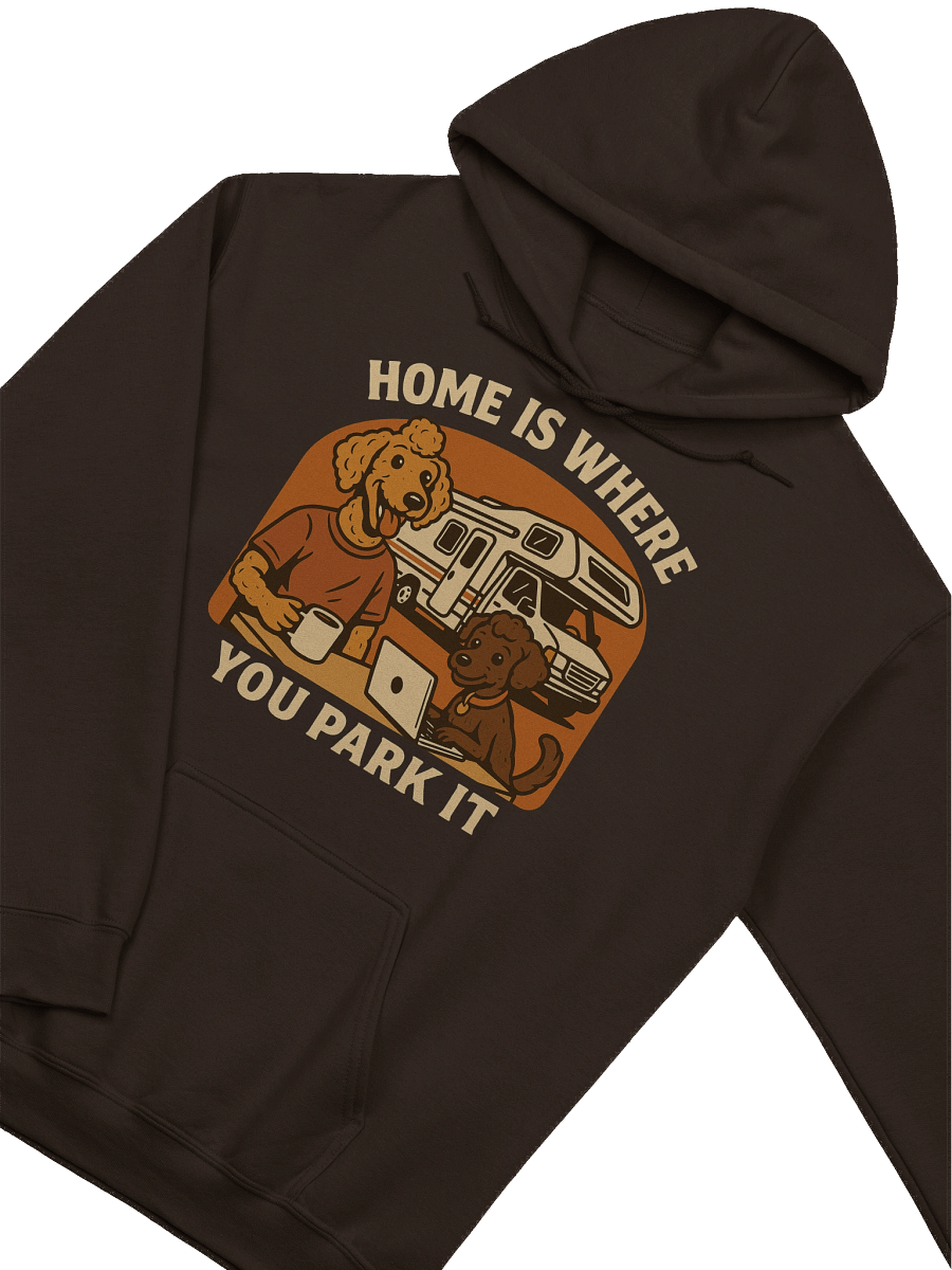 Home is where you park it - Motorhome Hoodie product image (3)
