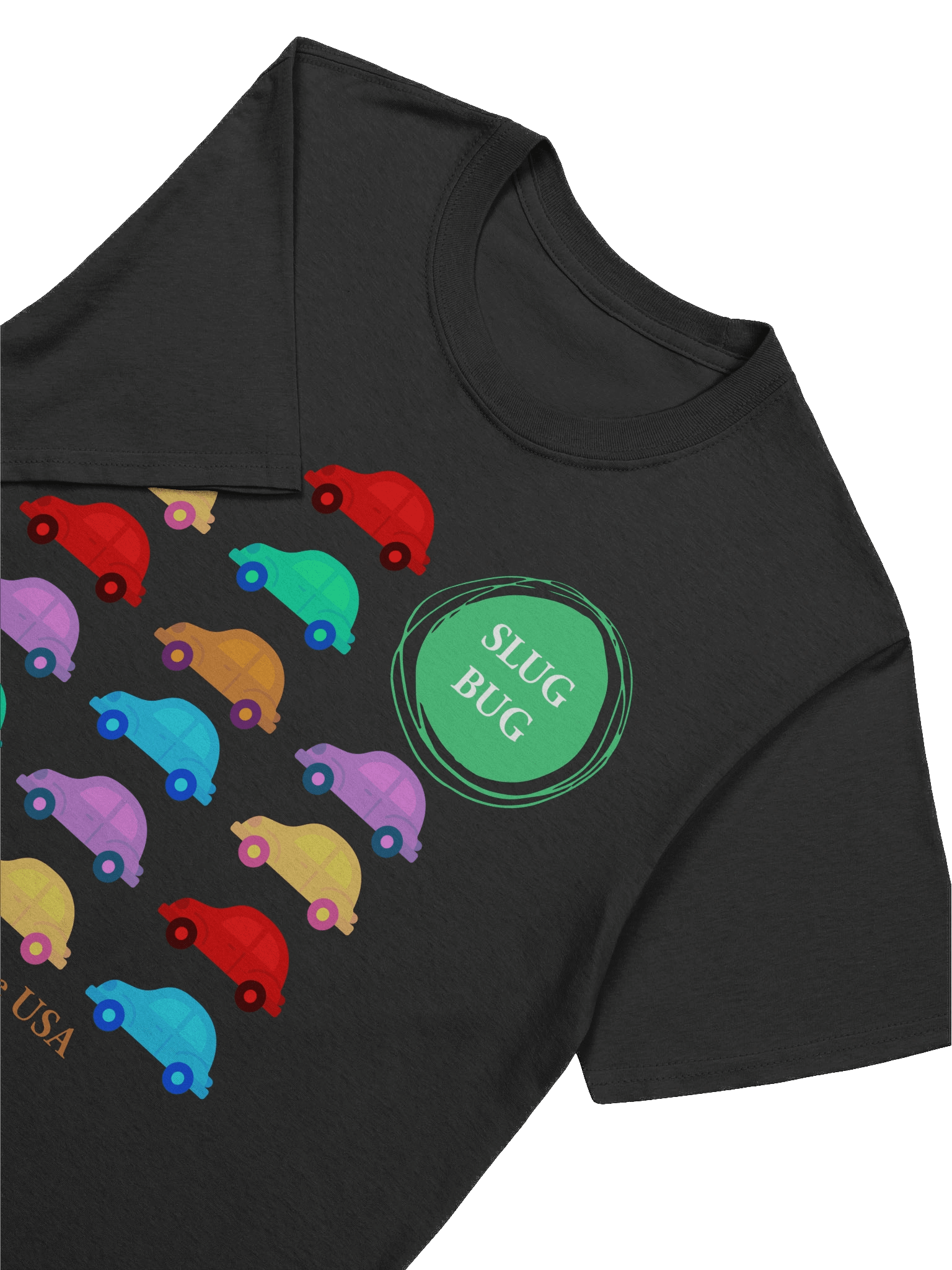 Slug Bug Multi-Colored T-Shirt (unisex) product image (7)