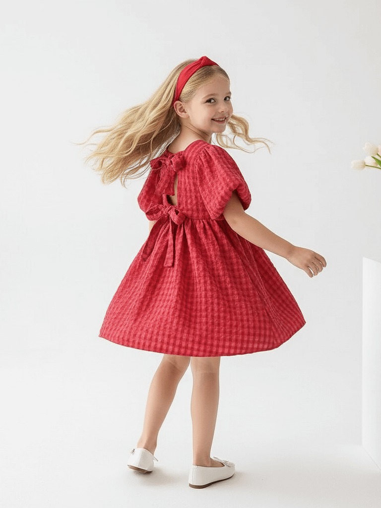 Picnic Day Bow-Back Dress product image (2)