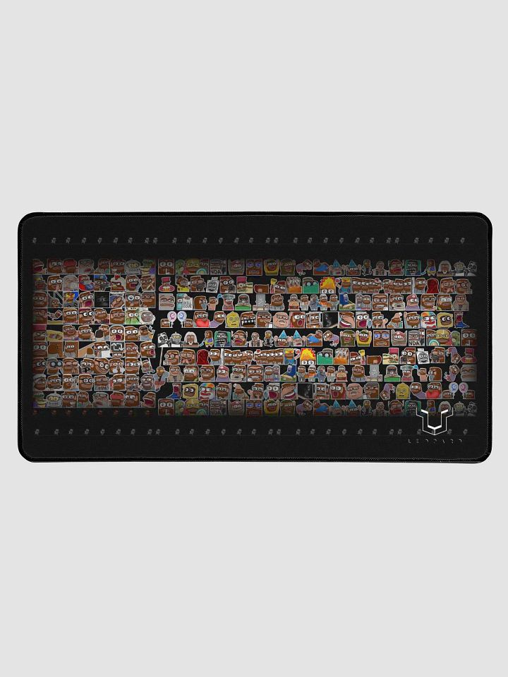 An emote collage mousepad product image (1)