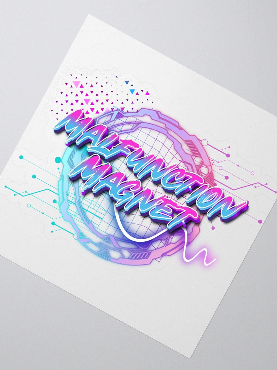 Malfunction Magnet Sticker product image (2)