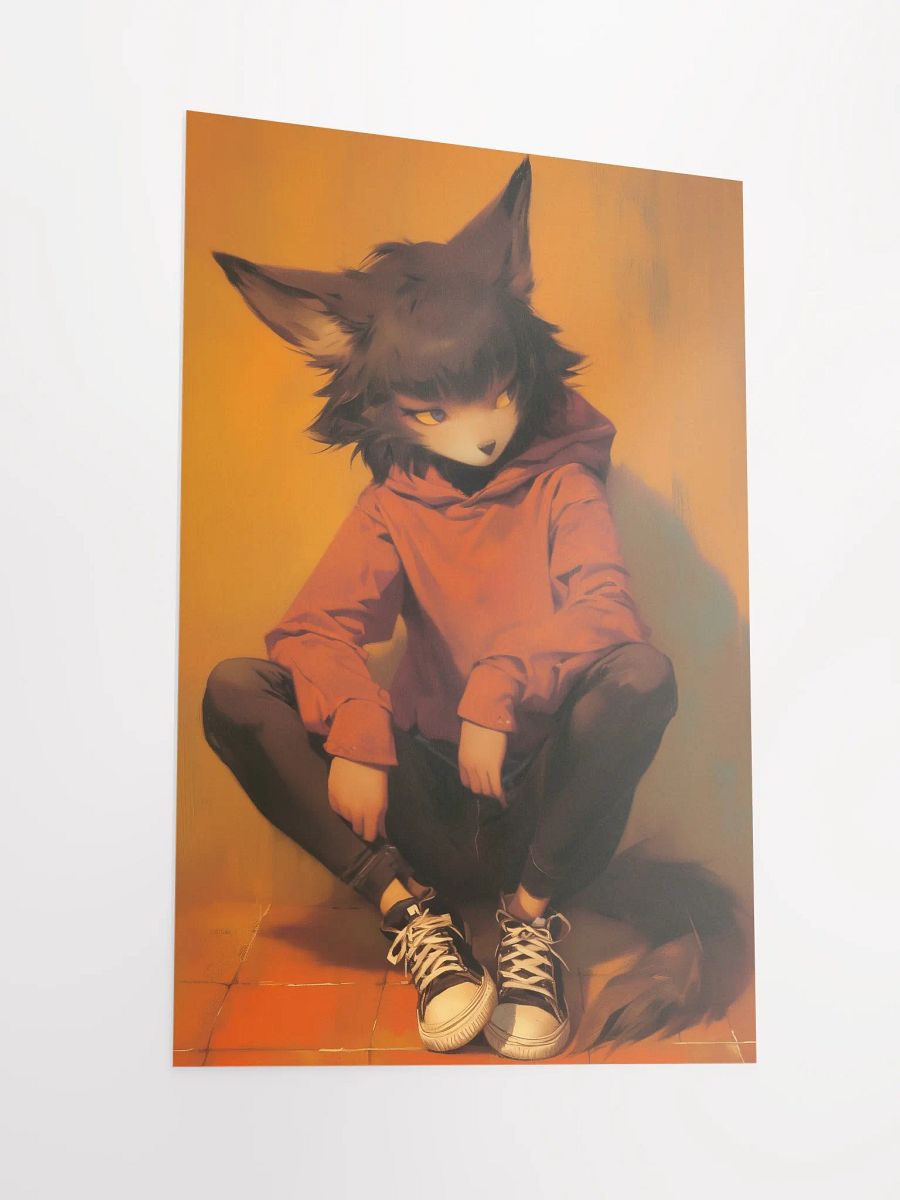 Wolf Anthro Matte Poster product image (3)