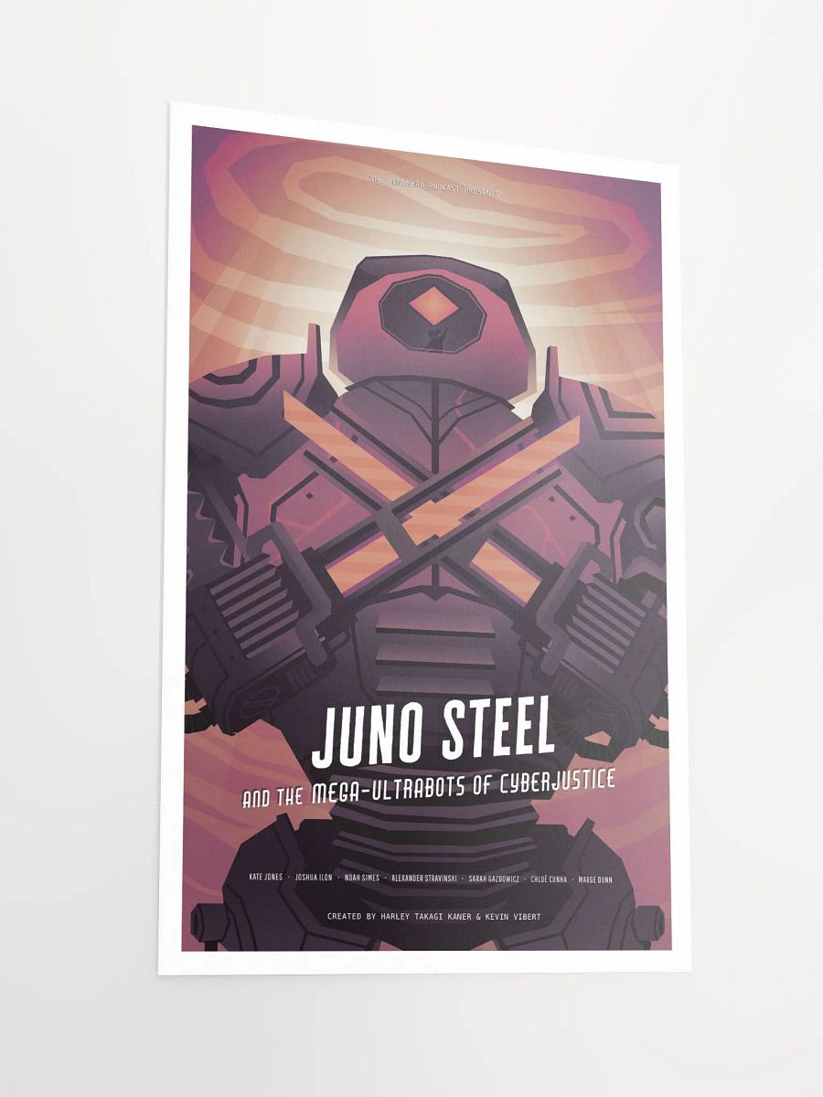 Juno Steel and the Mega-Ultrabots of Cyberjustice Poster product image (2)