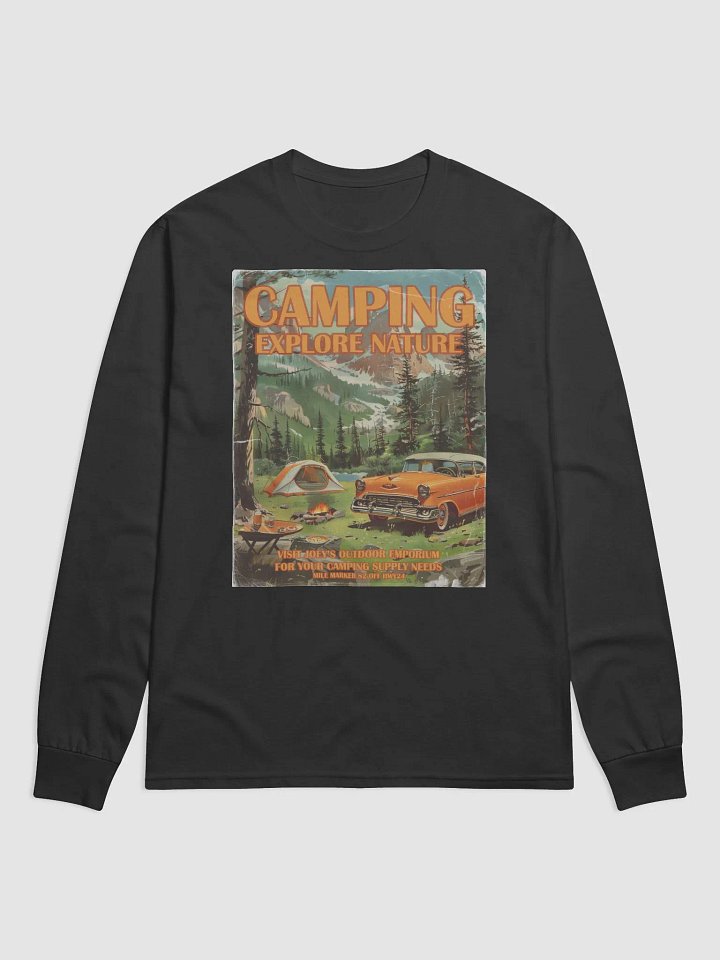 Vintage Camping Adventure Long Sleeve Shirt product image (1)