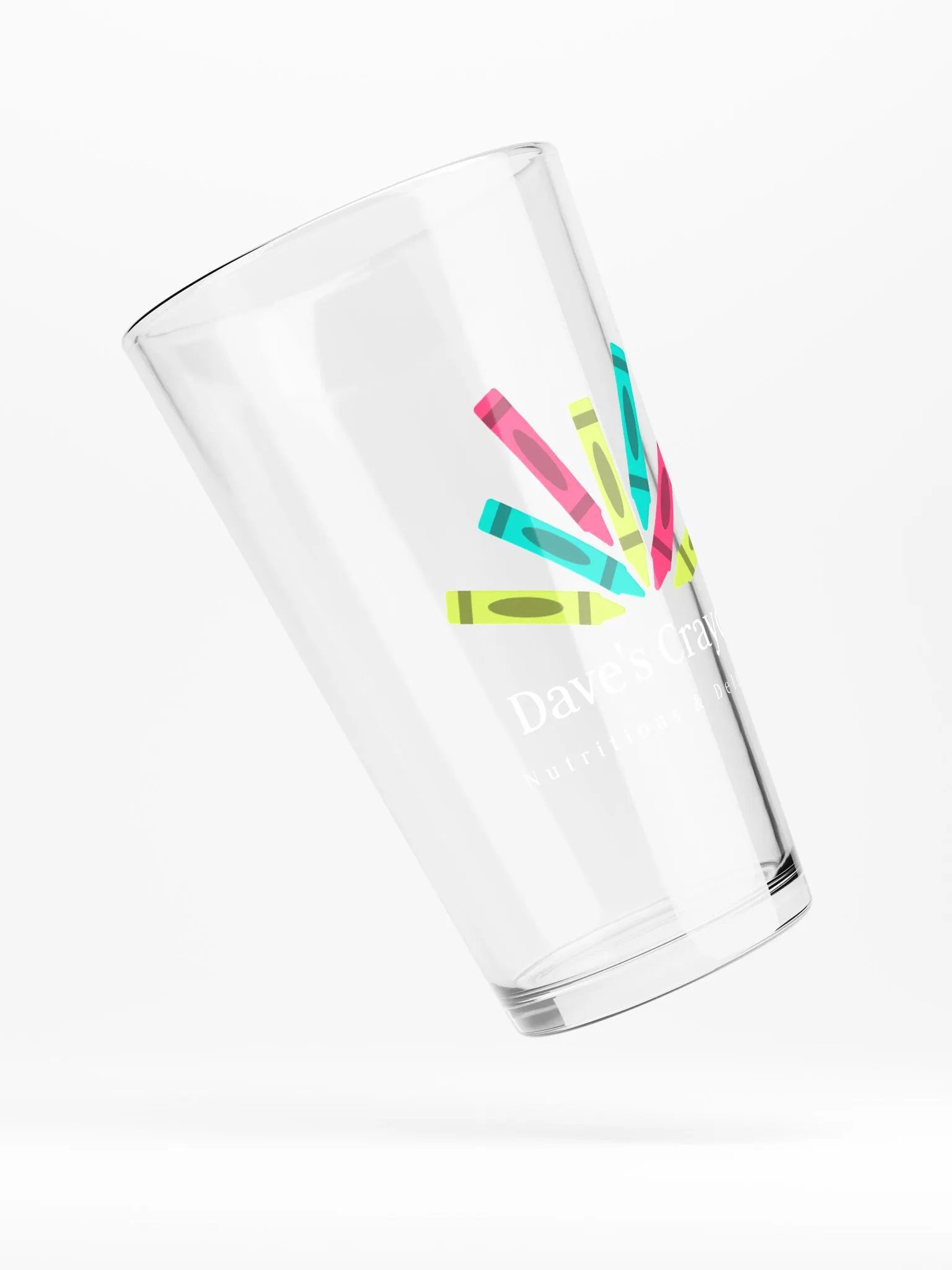 Dave's Crayons - Pint Glass product image (4)