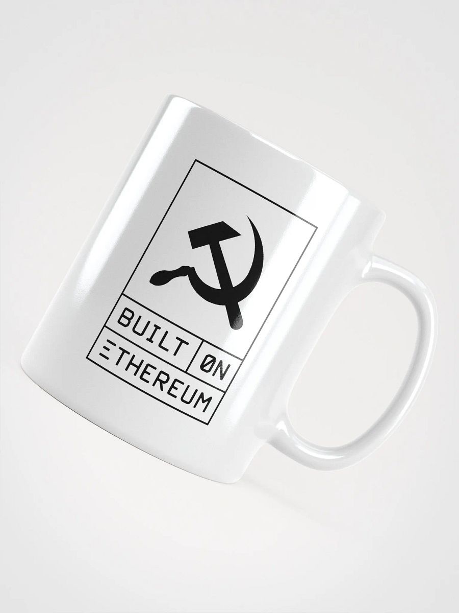 Built on Ethereum white mug product image (4)