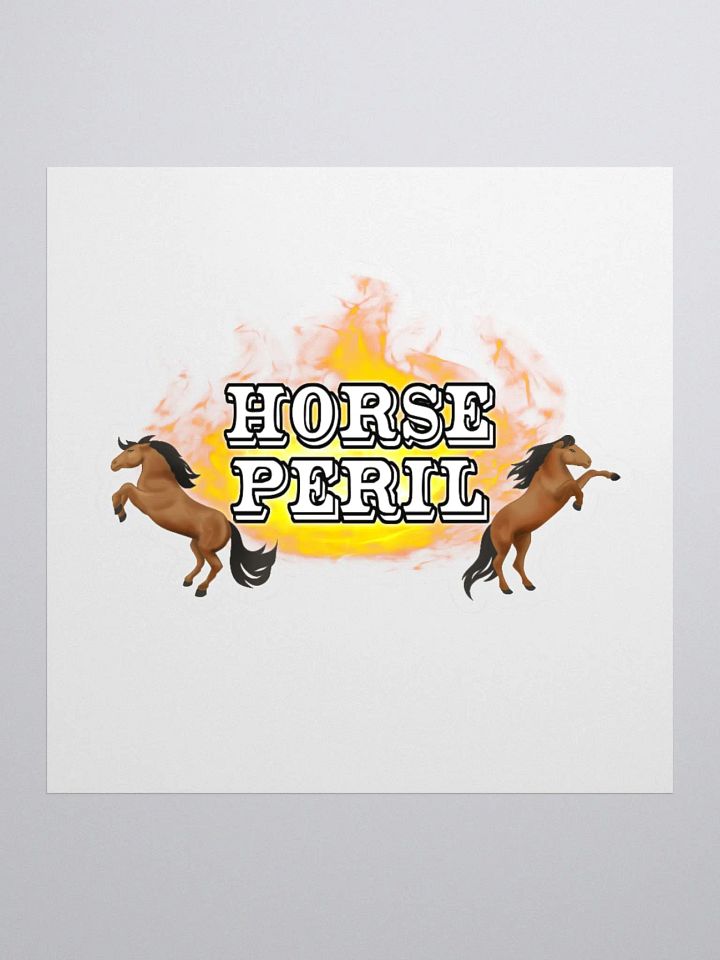 HORSE PERIL sticker product image (1)