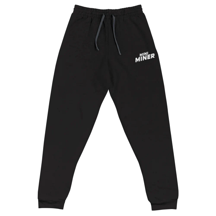 MiniMiner Classic Joggers (Black) product image (1)