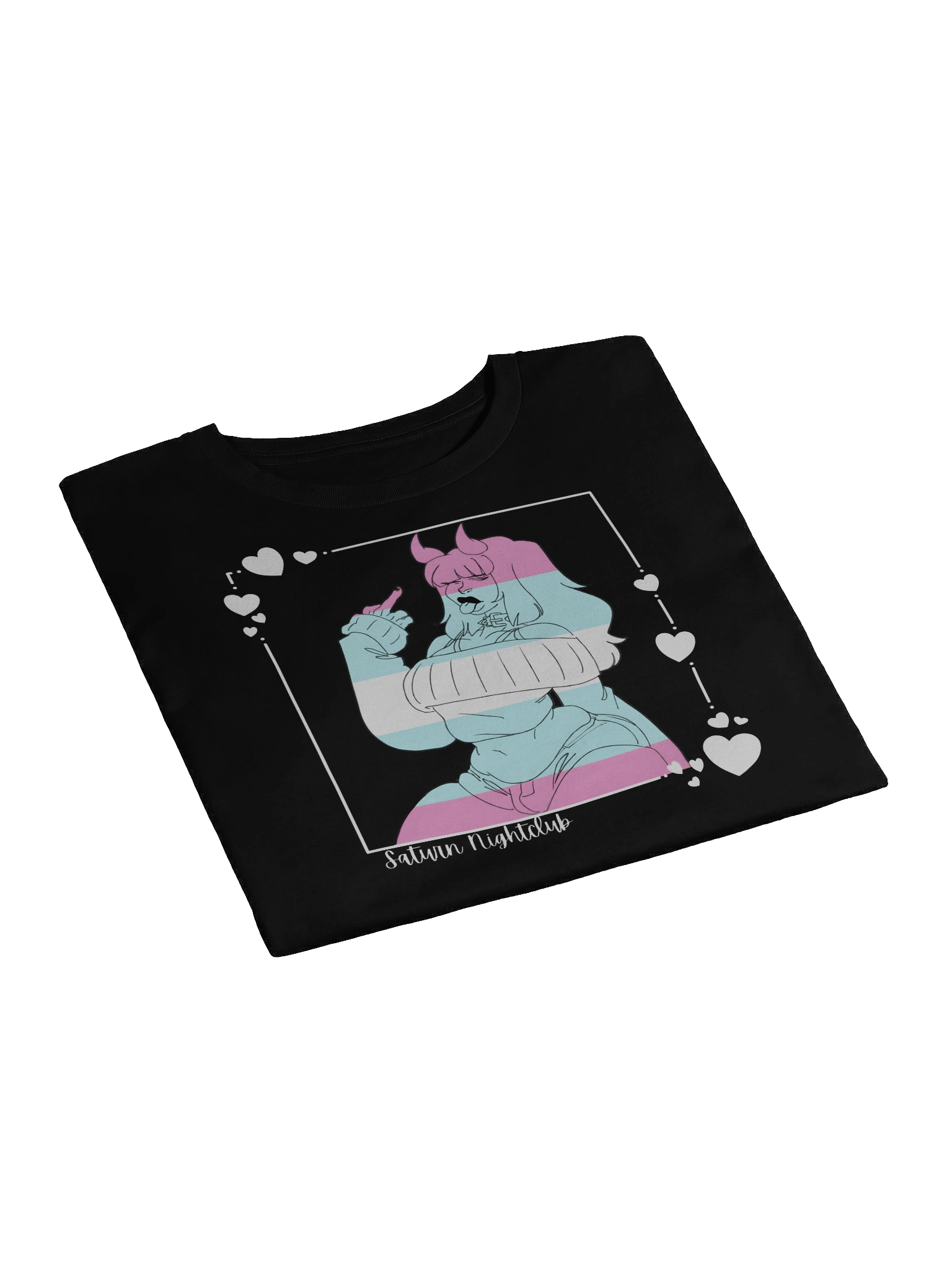 FUCK YOU! Eli's transflag crop top product image (3)