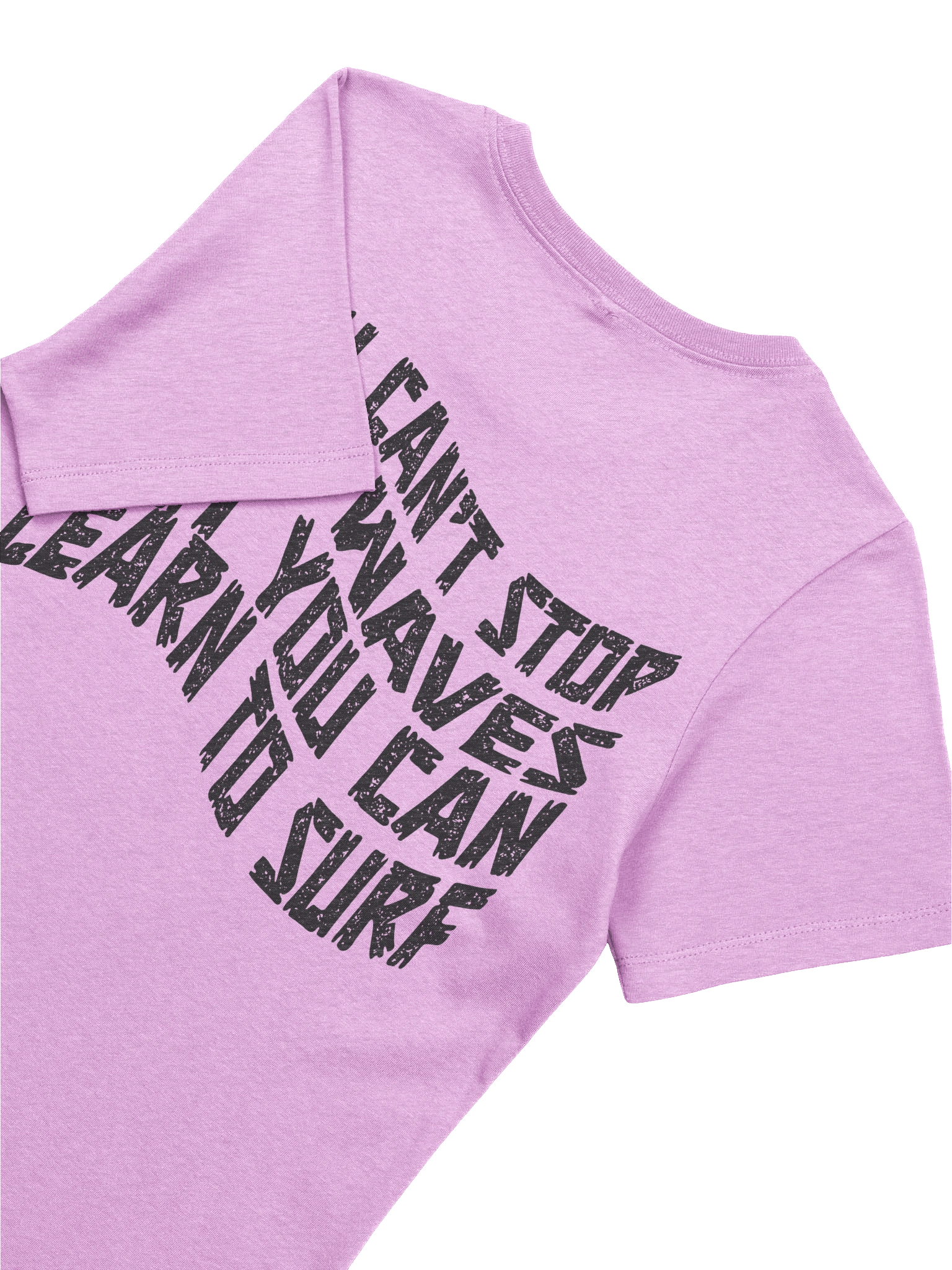 Learn to Surf Text Women's Relaxed Fit T-Shirt product image (2)