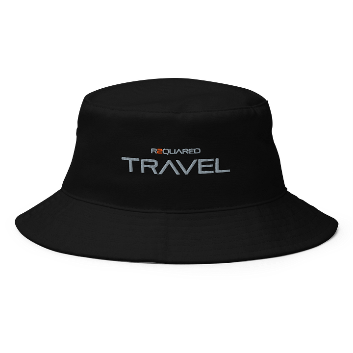 Bucket Hat - Black w/ gray text product image (1)