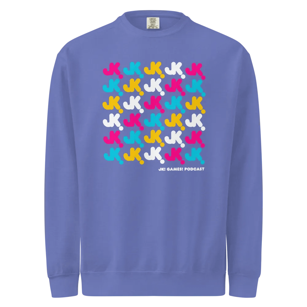 JK! Games! Grid Unisex Sweat Shirt product image (1)
