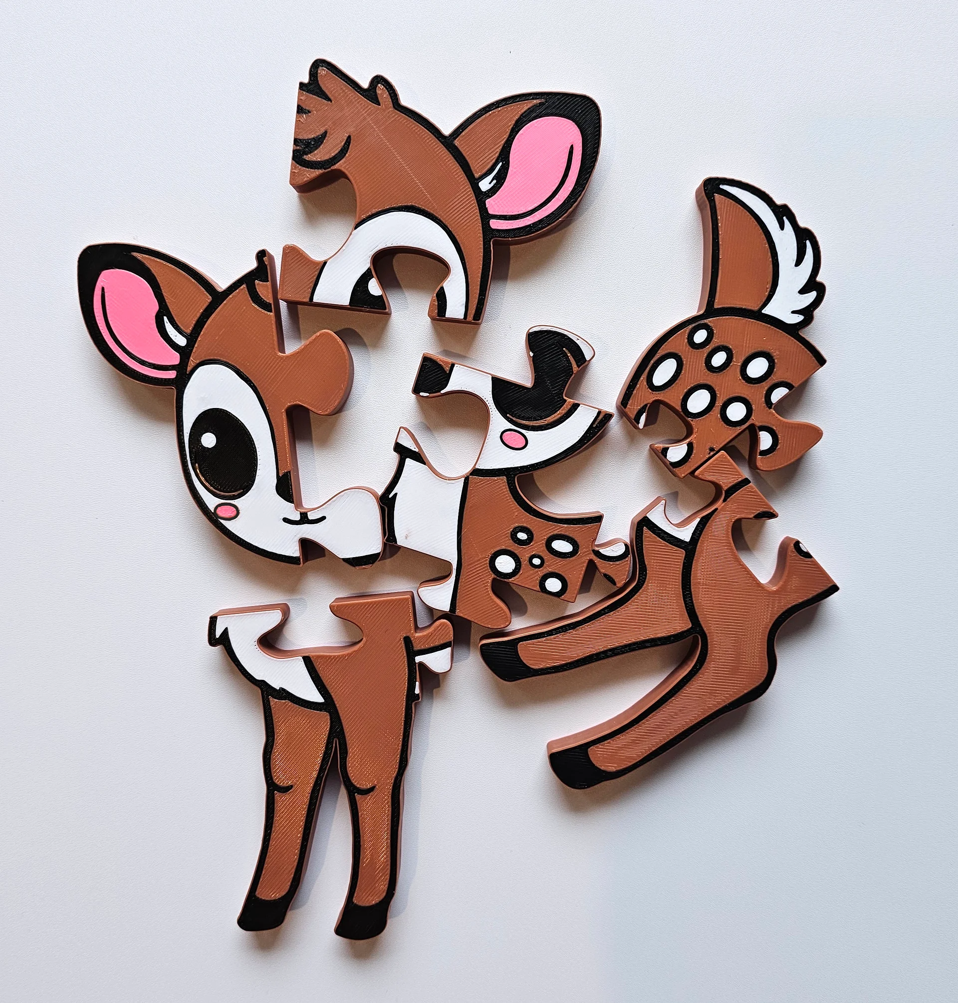 Fawn 3D Printed Jigsaw Puzzle – A Woodland Adventure for Little Hands! product image (2)