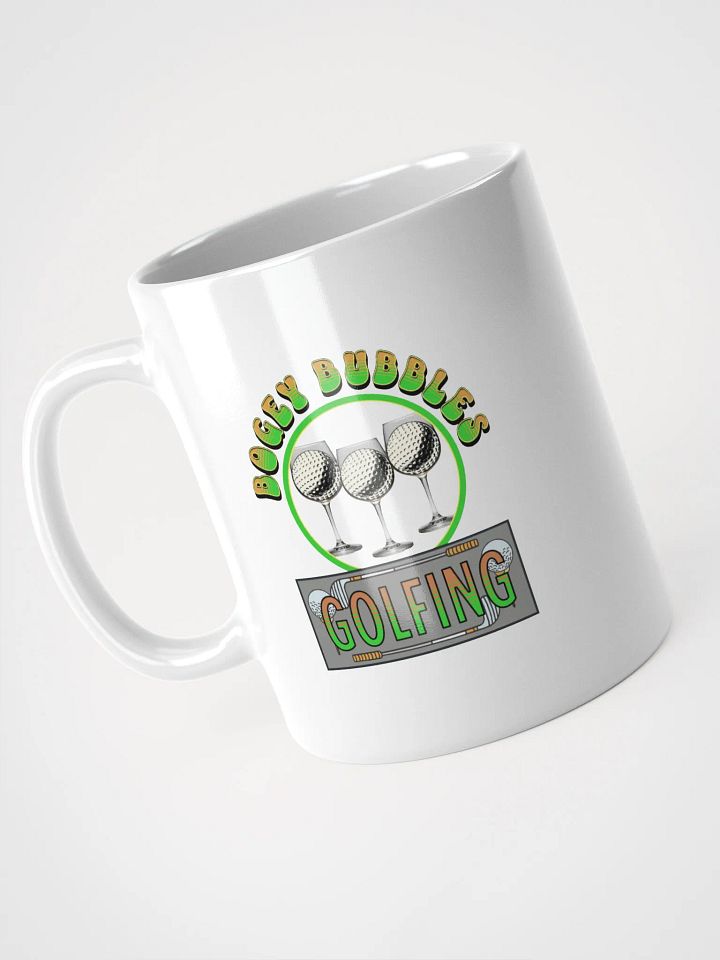 Bogey Bubbles Golfing Wine Glasses Mug product image (2)