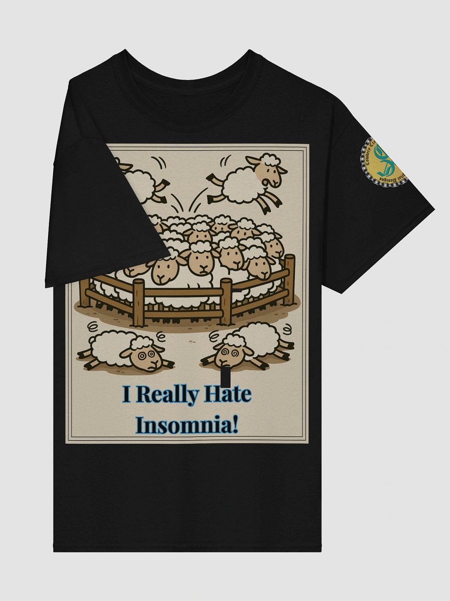 I Really Hate Insomnia (Both) Gildan Heavyweight T-Shirt Colors (1) product image (42)