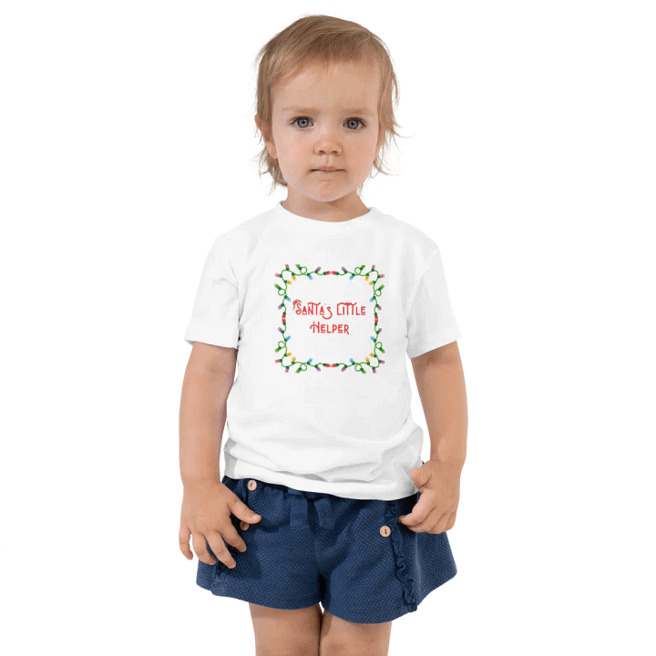 Santa's Little Helper Toddler T-Shirt product image (1)